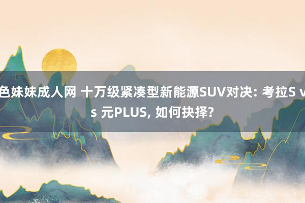 色妹妹成人网 十万级紧凑型新能源SUV对决: 考拉S vs 元PLUS， 如何抉择?